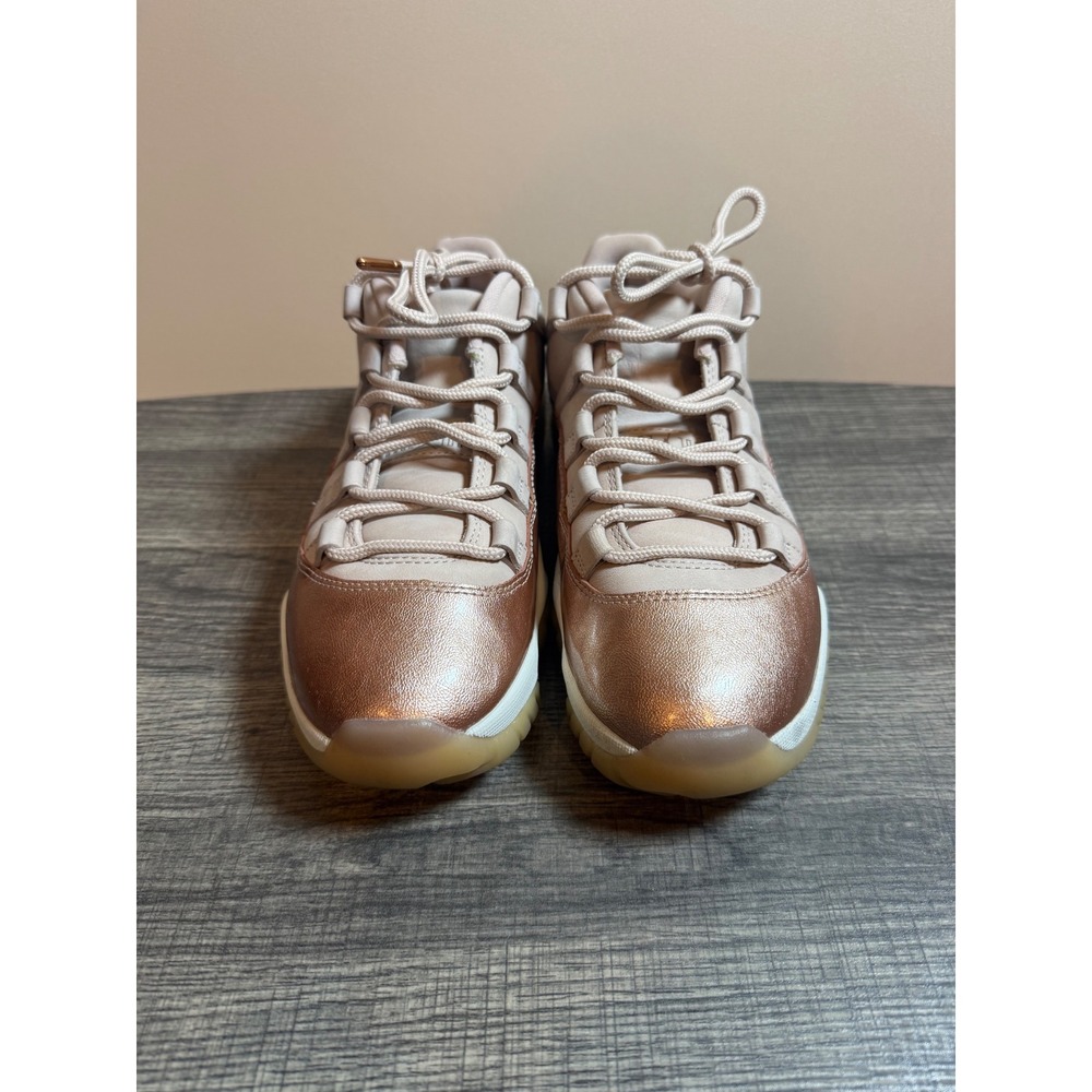 Jordan 11 Retro Low Rose Gold Sail Metallic Red Bronze AH7860-105 Womens 7.5